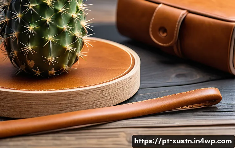 악세서리 브랜드의 지속가능성 평가 기준 - A close-up of elegant sustainable accessories crafted from plant-based vegan leather made from cactu...